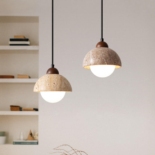 Marble Pendant Light | Elegante Hängelampe aus Naturmarmor